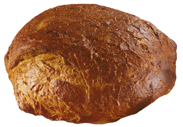 Eingenetztes Brot